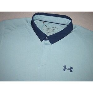 Under Armour‎ ISO-CHILL Short Sleeved Stretch Polo Golf Shirt Men's Large